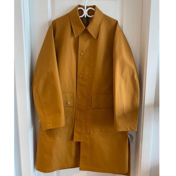 NEW! RARE! Uniqlo U Lemaire F/W 2018 Blocktech Trench Coat Size M - Picture 1 of 7